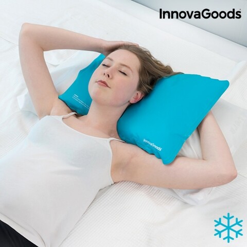 Perna racoritoare reincarcabila InnovaGoods Wellness Relax, umpluta cu apa, 35×52 cm InnovaGoods