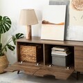 Comoda TV, Neostill, Four Seasons, 180x50x35 cm, Cadru: PAL MELAMINAT 100%., Maro