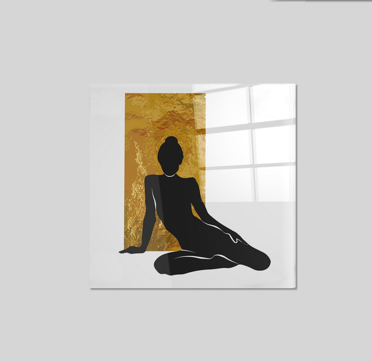 Tablou decorativ, CAM4042_5050, Dimensiune: 50 x 50 cm, Multicolor - view 3