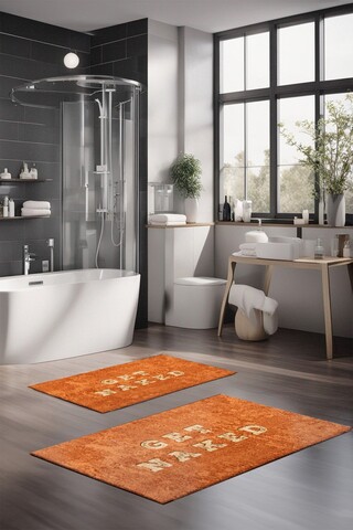 Set covorase de baie, Cartwright, CT-5400, Poliester, Multicolor