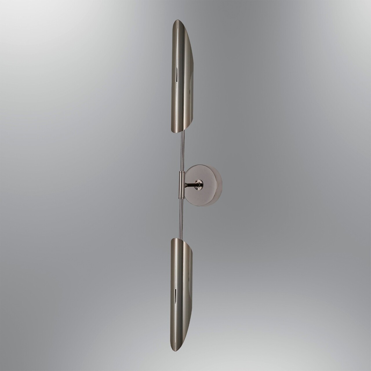 Aplica de perete, L1199 - Platinum, Lightric, 90 x 11 x 15 cm, 2 x GU10, 5W, platina