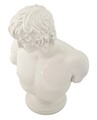 Decoratiune, Mauro Ferretti, Centurion, 18.2 x 12.8 x 25 cm, polirasina, alb
