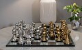 Joc de sah Black/White Chess, Mauro Ferretti, 50.5x50.5x14 cm, polirasina/sticla, multicolor