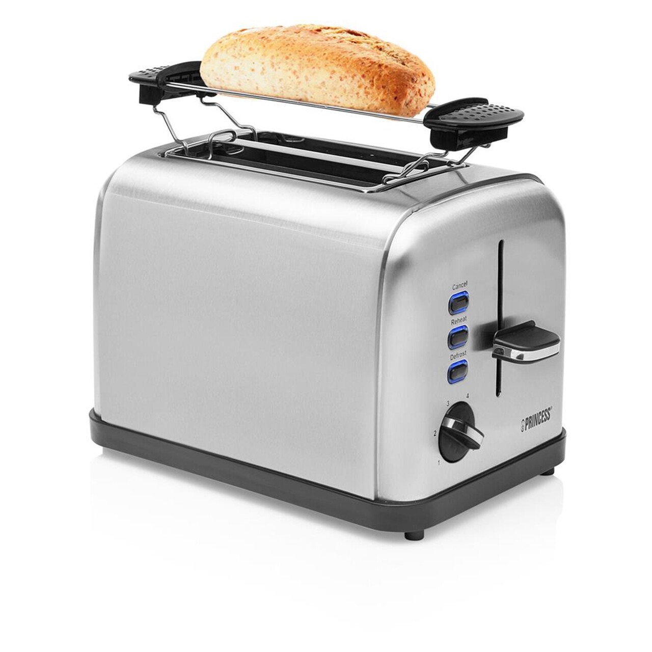Prajitor de paine 2 sloturi, 950W, "Steel Style 2" - Princess - view 4