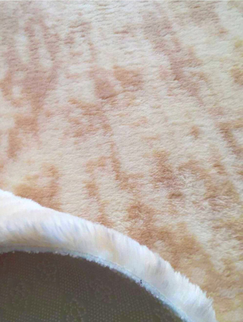 Covor, Soft Plush Pattern, Bej - 1 | YEO