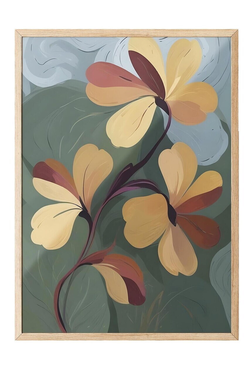 Tablou decorativ, 108685, Lemn masiv, Sticla PVC, Multicolor - view 2