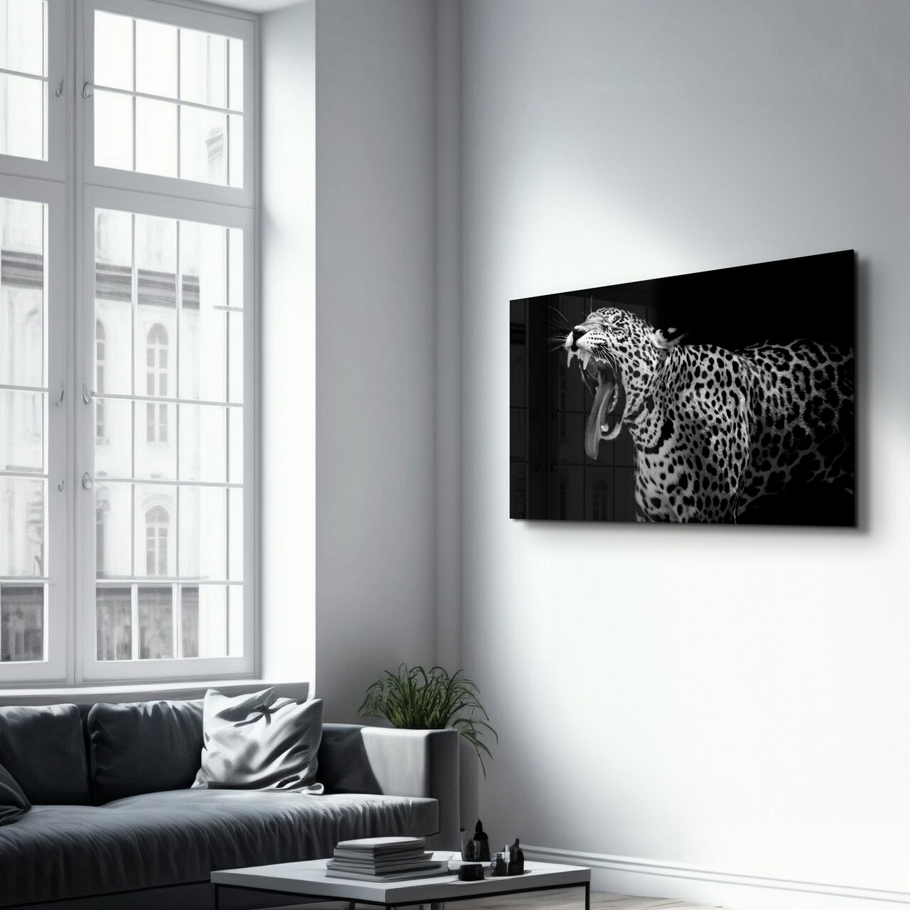 Tablou decorativ, OGLS-7057, Dimensiuni: 46 x 72 cm, Multicolor - view 4