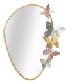 Oglinda decorativa, Mauro Ferretti, Oval, 58.5 x 3.5 x 71.5 cm, fier/mdf/sticla, multicolor