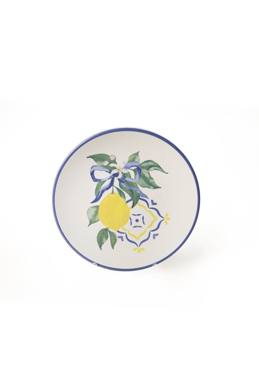 Set de servire pentru tort (4 piese), L'essentiel Maison, 275KRM2261, Alb / Bleumarin / Galben - view 8