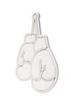 Decoratiune luminoasa LED, Boxer, Benzi flexibile de neon, DC 12 V, Alb