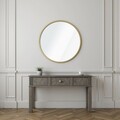 Oglinda decorativa, Lumisfera, Ocean 60, Auriu