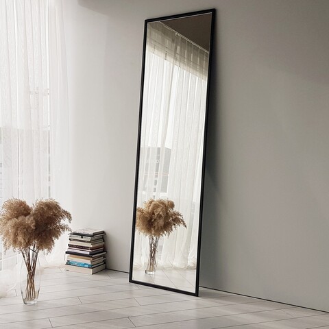 Oglinda de podea Cheval, Neostill, 170×50 cm, negru 170x50