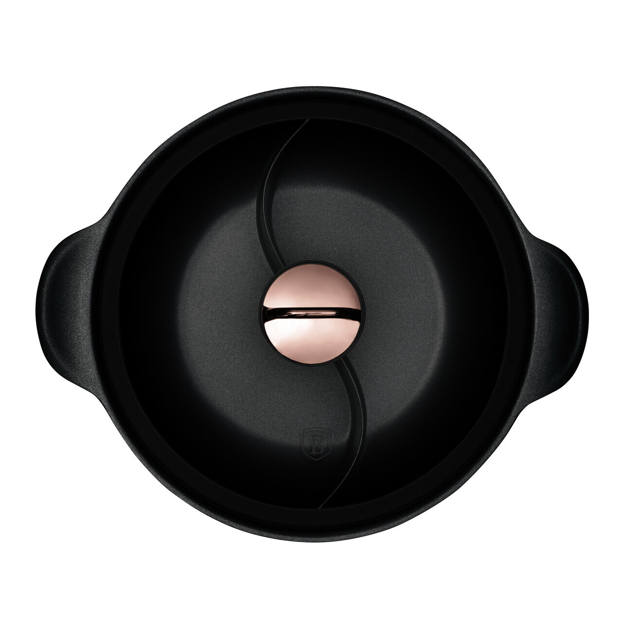 Oala cu capac Berlinger Haus, Black Rose, 30x10 cm, 4.2 L, aluminiu turnat, negru - view 2