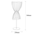 Lampa de masa, Tatum, 584TTM1731, Metal, Negru