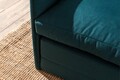 Canapea extensibilă cu 2 locuri, Futon, 859FTN2871, Metal , Verde petrol