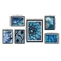 Set 6 tablouri decorative, SET_042, Lulu, 24x29 cm/24x44 cm, plastic