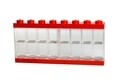 Cutie pentru 16 minifigurine LEGO, rosu