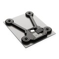 Cantar de bucatarie Evans, Versa, 5 kg, 20.5 x 16.5 x 2.1 cm, sticla, alb