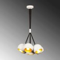 Lustra, Alby, 527ABY1732, Metal, Alb/Auriu