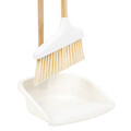 Set matura si faras Bambou, Homla, 23x85 cm, plastic, alb/natur