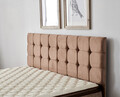 Saltea dubla, Base & Headboard, Niron, Latte, 160x38x200 cm, Cadru: OȚEL, Maro deschis