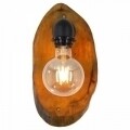 Aplica de perete All Design, handmade, 35x18x18 cm, Walnut