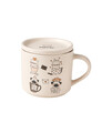 Set 2 cani, Cats, Brandani, 10x9 cm, portelan New Bone China
