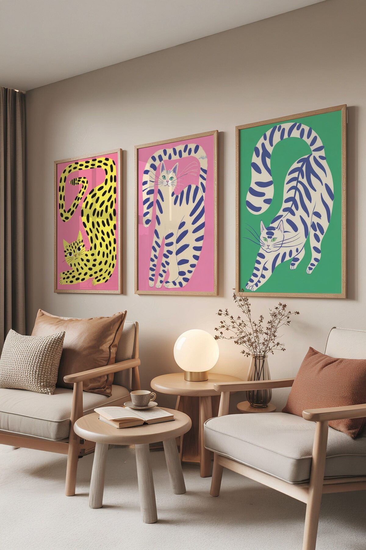 Set de pictură decorativă, Ç-300806, Sticla PVC, Multicolor