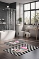 Set covorase de baie, Cartwright, CT-5362, Poliester, Multicolor