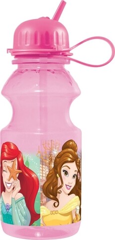 Recipient apa Princess, Disney, 400 ml, plastic, roz Disney