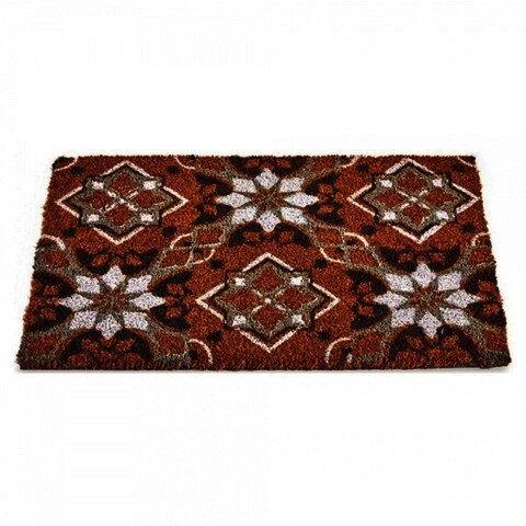 Covoras de intrare Tile, Gift Decor, 40 x 60 cm, fibra de nuca de cocos Covoare
