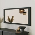 Oglinda decorativa, Neostill, Basic, 40x120x2 cm, 100% CARTON DURO, Bronz / Negru
