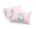 Set 2 fete de perna, Unicorn Dreams - Pink, Eponj Home, 65% bumbac/35% poliester