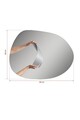 Oglinda cu Iluminare Led, Mirrorland, Piago, Oglindă indestructibilă cu obturator, Alb
