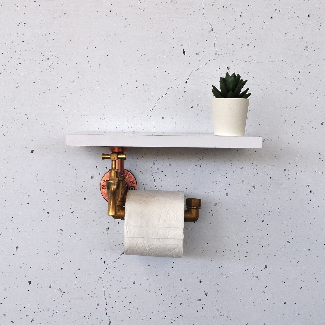 Raft de perete, Evila Originals, Cop057, Alb