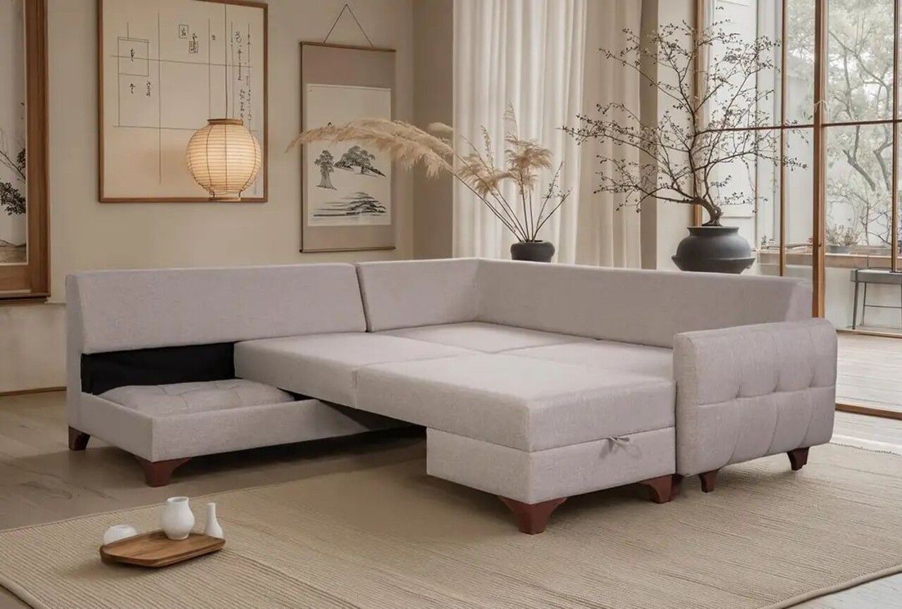 Coltar, Atelier del Sofa, 752EST1309, Lemn de carpen;PAL, Crem - view 3