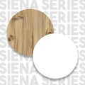 Dulap pentru masina de spalat, Locelso, SA1-WK, 93.5 x 88.3 x 60 cm, pal melaminat, alb/natur