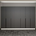 Cuier de perete, Minerva, Noah, 315x210x35 cm, PAL, Antracit