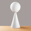 Lampa de masa, Tatum, 584TTM1707, Metal, Alb