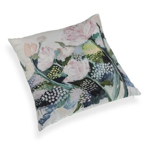Perna decorativa delicate flowers, versa, 45 x 45 cm, poliester