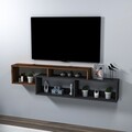 Comoda TV, Arnetti, Atlantis, Nuc deschis / Antracit