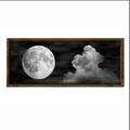 Tablou decorativ, BUL013, MDF, Imprimat UV, Negru / Alb / Gri / Nuc