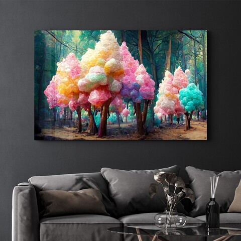 Tablou decorativ, SPR-1368, Dimensiuni: 70 x 110 cm, Multicolor