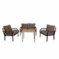 Set mobilier de gradina, Hanah Home, Alya, Bej