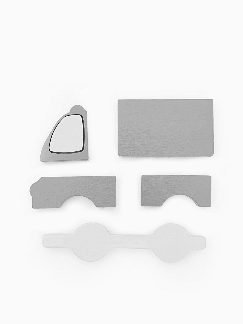 Jucarie pentru landou/carucior, Hanah Home, Ambulance, 23x16x3 cm, Roz / Galben - view 3