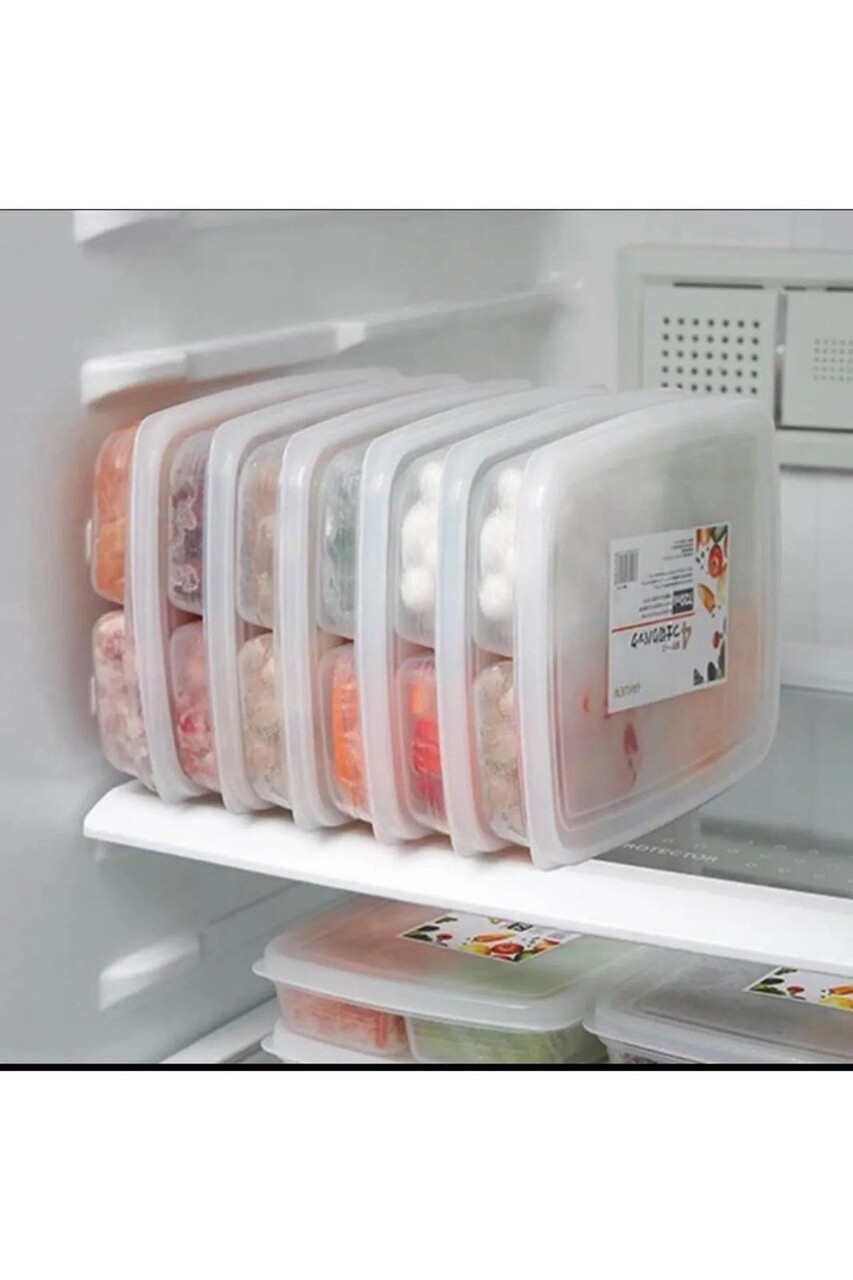 Set recipiente depozitare, Hermia, 200BYR1107, Transparent - imagine 6