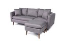 Coltar, Unique Design, 867UNQ1439, Lemn de pin, Gri