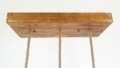 Candelabru All Design, handmade, 70x60x28 cm, Walnut Black Beige