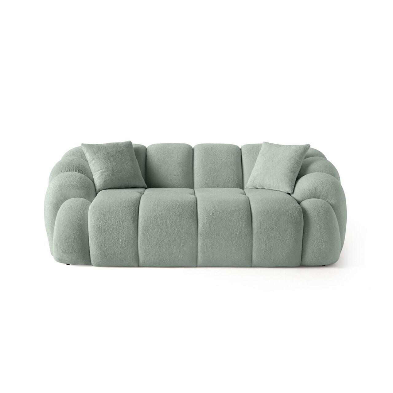 Canapea 2 locuri, Atelier del Sofa, 752EST2504, Lemn de carpen/PAL melaminat, Turcoaz - view 4