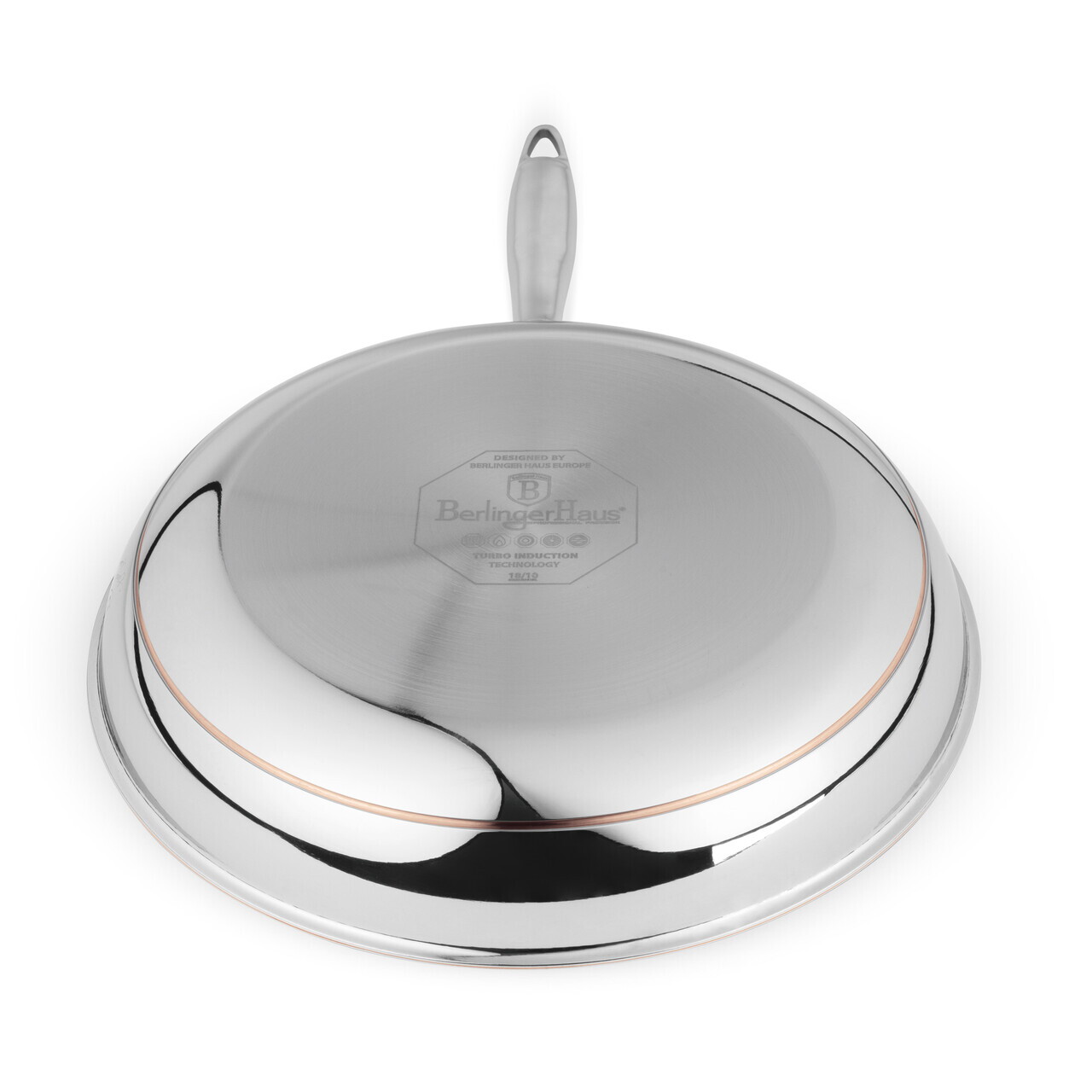 Tigaie Berlinger Haus, Copper Touch, 28 cm, inox, argintiu - imagine 5